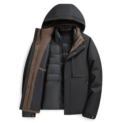 Wasserdichte Herren Funktionsjacke Outdoor