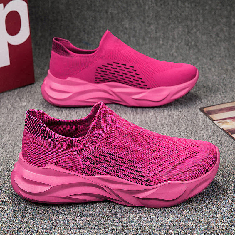 Damen Sneaker Slip-On Bequem Ergonomisch Sportlich