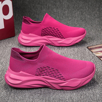 Damen Sneaker Slip-On Bequem Ergonomisch Sportlich