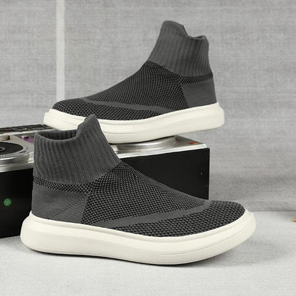 Damen Sneaker Socken Schuhe Atmungsaktiv Rutschfest