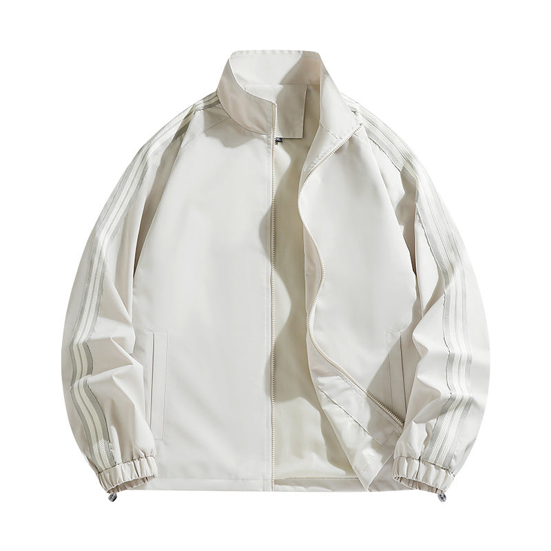 Herren Windjacke Sportlich Reflektierend Wasserabweisend - BerlinGlamour