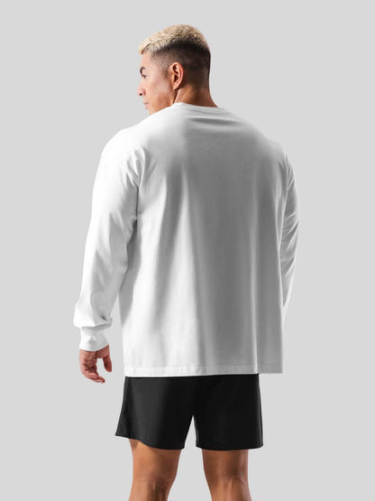 Herren Langarmshirt Leicht Atmungsaktiv Komfort