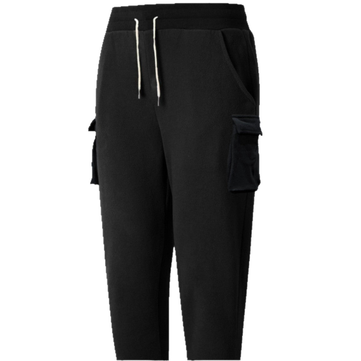 Herren Fleece Hose Cargo Bequem Warm