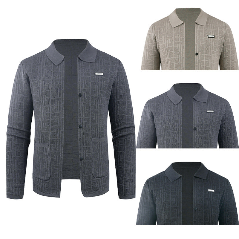 Herren Strickjacke Modern Trendig Einzigartig - BerlinGlamour