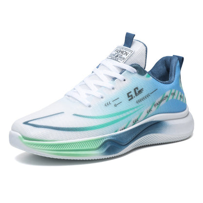 Damen Laufschuhe Sportlich Atmungsaktiv Weiß
