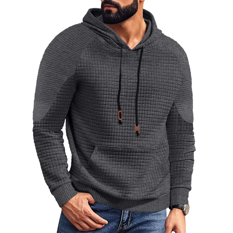 Herren Kapuzenpullover Modern Berlin Style Grau