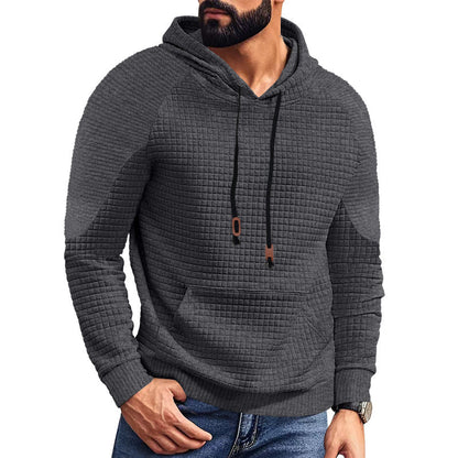 Herren Kapuzenpullover Modern Berlin Style Grau