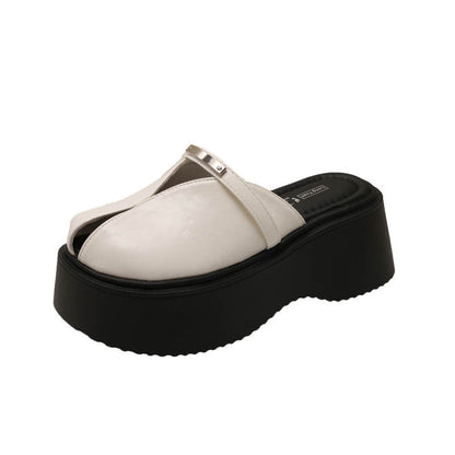 Damen Plateausandalen Riemendesign Elegant Hochzeitsschuhe