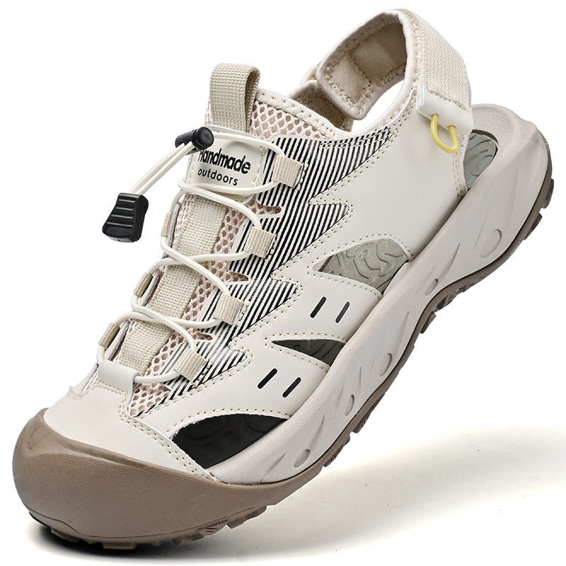 Damen Sandalen Outdoor Bequem Schnellschnürsystem