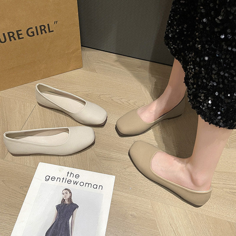 Damen Ballerinas Bequem Elegant Komfort Innensohle