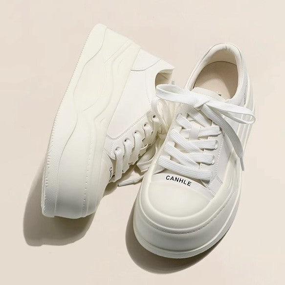 Damen Plateau Sneaker Hoch Modern Komfortabel - BerlinGlamour