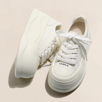 Damen Plateau Sneaker Hoch Modern Komfortabel - BerlinGlamour