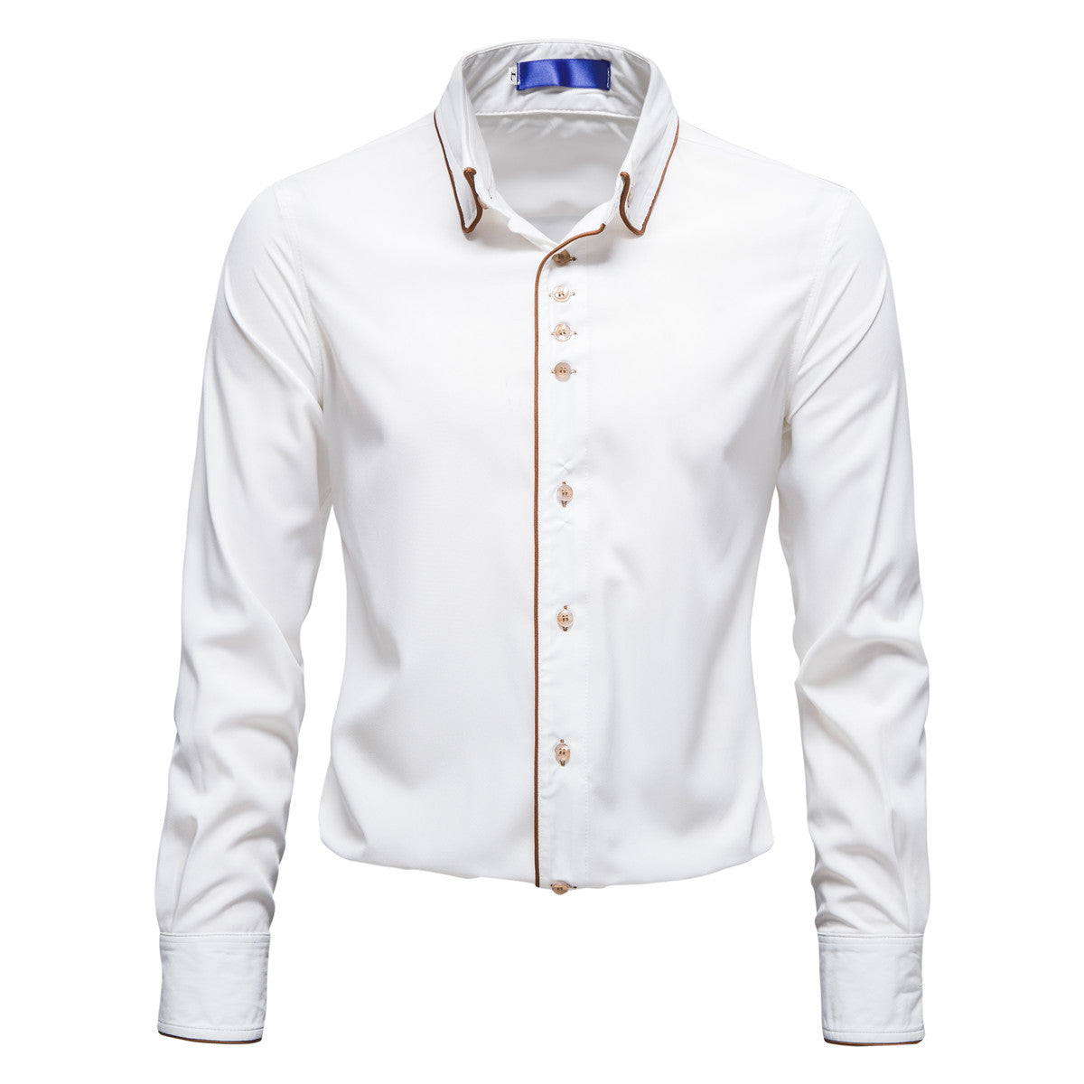 Herren Hemd Elegantes Design mit Kontrast