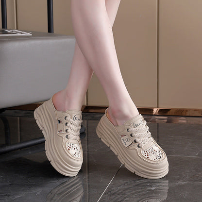 Damen Sneaker Freizeitschuhe Bequem Mesh