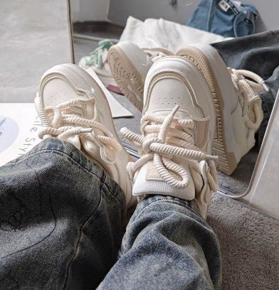 Damen Sneaker Sportlich Farbenfroh Verstellbar
