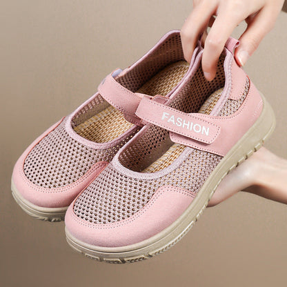 Damen Sneaker Leicht Luftig Klettverschluss Sportlich - BerlinGlamour