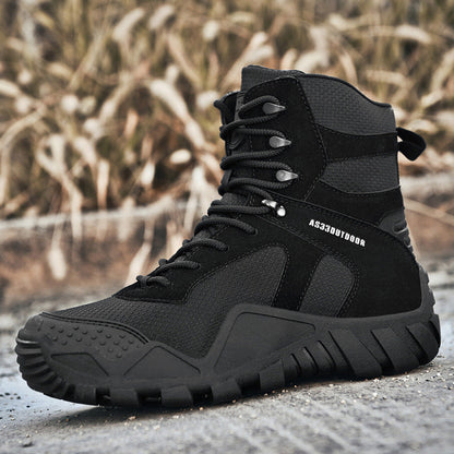 Herren Camo Stiefel Militärstil Outdoor