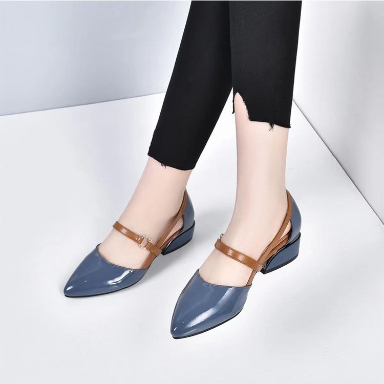 Damen Ballerinas Elegante Schnalle Modisch