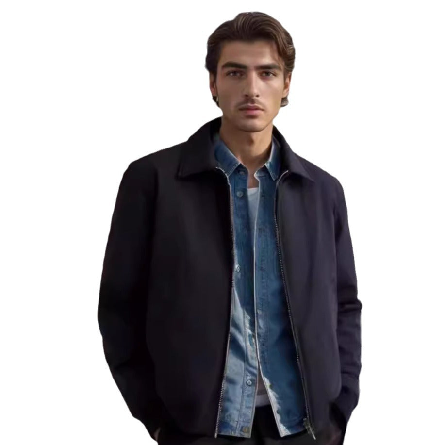 Herren Freizeitjacke Modern Praktisch Wasserabweisend