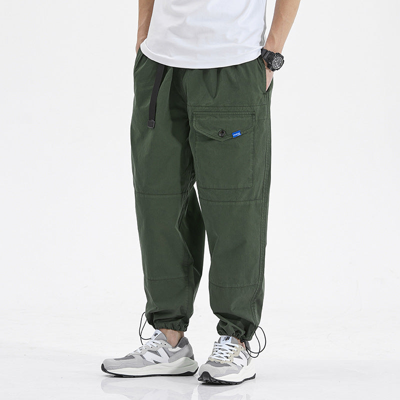 Herren Cargo-Hose Bequem Viel Taschen Elastisch