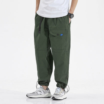 Herren Cargo-Hose Bequem Viel Taschen Elastisch