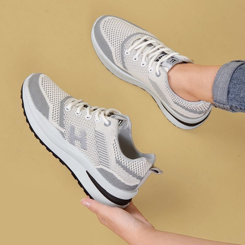 Damen Laufschuhe atmungsaktiv Stoßdämpfend Sneaker