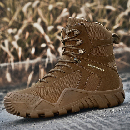 Herren Camo Stiefel Militärstil Outdoor