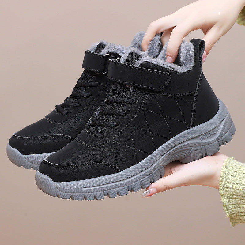 Wanderstiefel Damen Warm Rutschfest Isoliert - BerlinGlamour