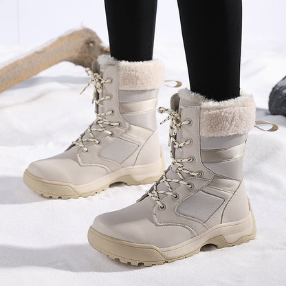 Damen Winterstiefel Warm Isoliert Rutschfest Schnee Stiefel