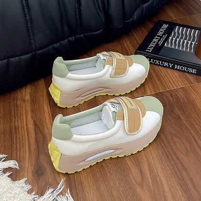 Damen Sneaker Plateau Schuhe Trendy Modisch
