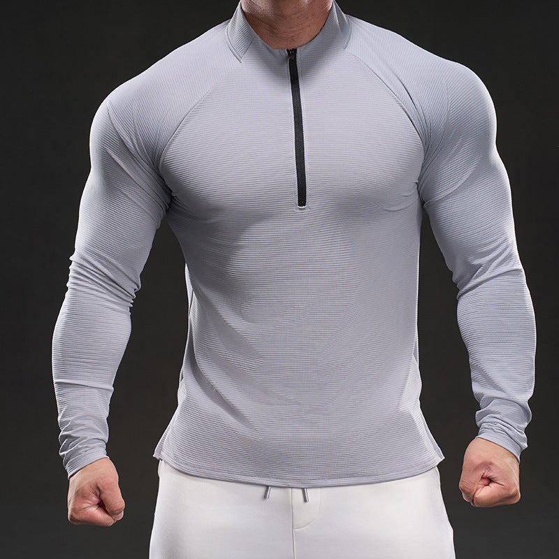 Herren Funktionsshirt Langarm Leicht Atmungsaktiv