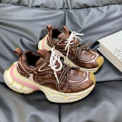 Damen Sneaker Sportlich Modisch mit Dämpfungssystem