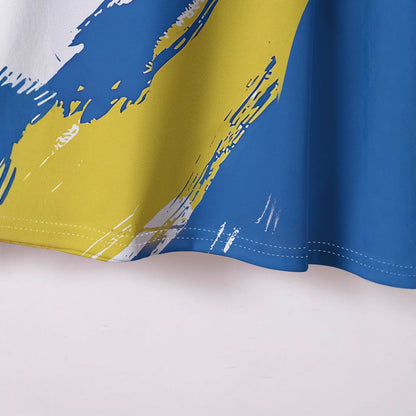 Herren Poloshirt Farbverlauf Modern Trendig