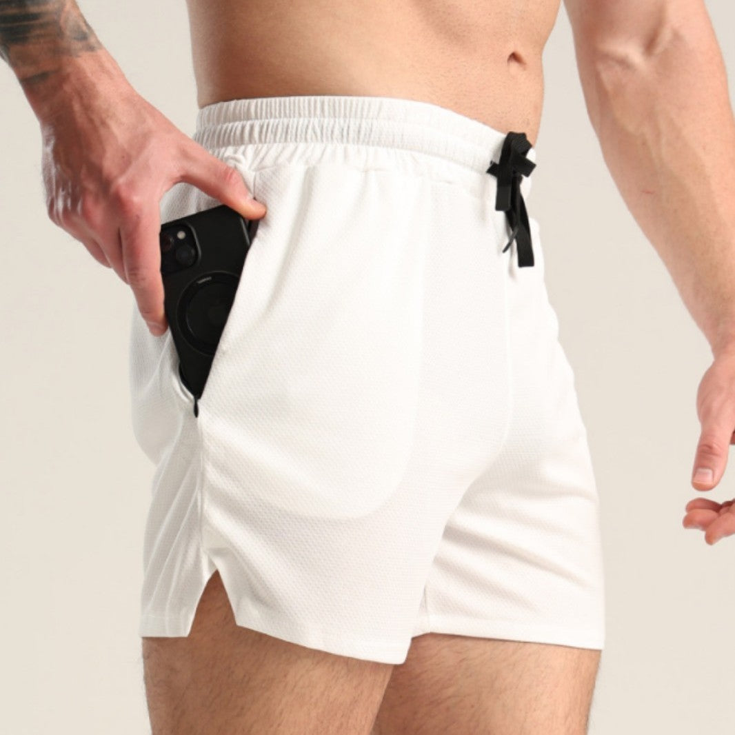 Herren Schwimmshorts Sportlich Atmungsaktiv Verstellbar