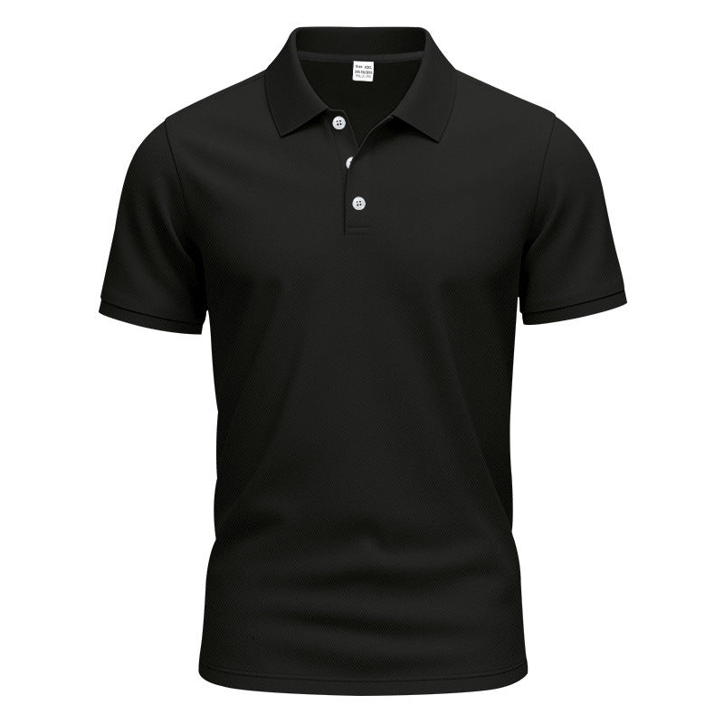 Herren Poloshirt atmungsaktiv mit Struktur Optik
