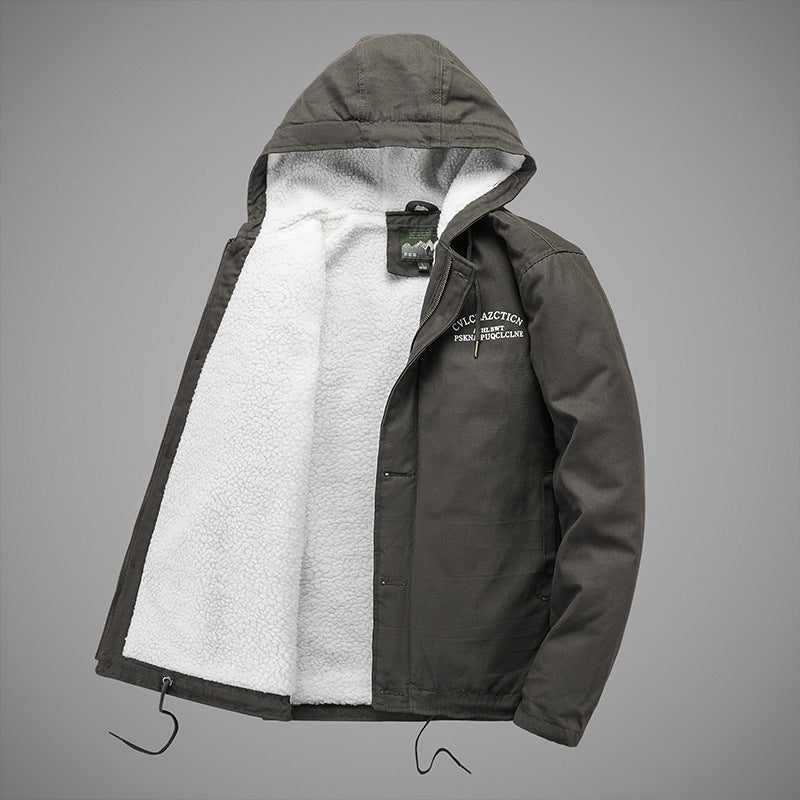 Herren Heizjacke Übergangsaison Warm Wasserdicht