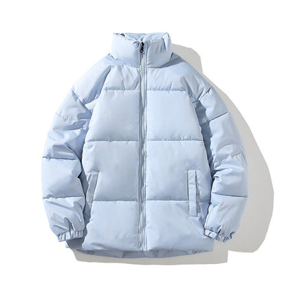 Herren Steppjacke Isoliert Warm mit Hochkragen Elastisch