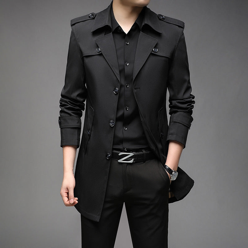Herren Übergangsjacke Modern mit vielen Taschen