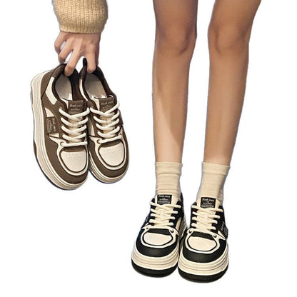 Damen Sneaker Bequem Sportlich Weich mit Stoßdämpfung