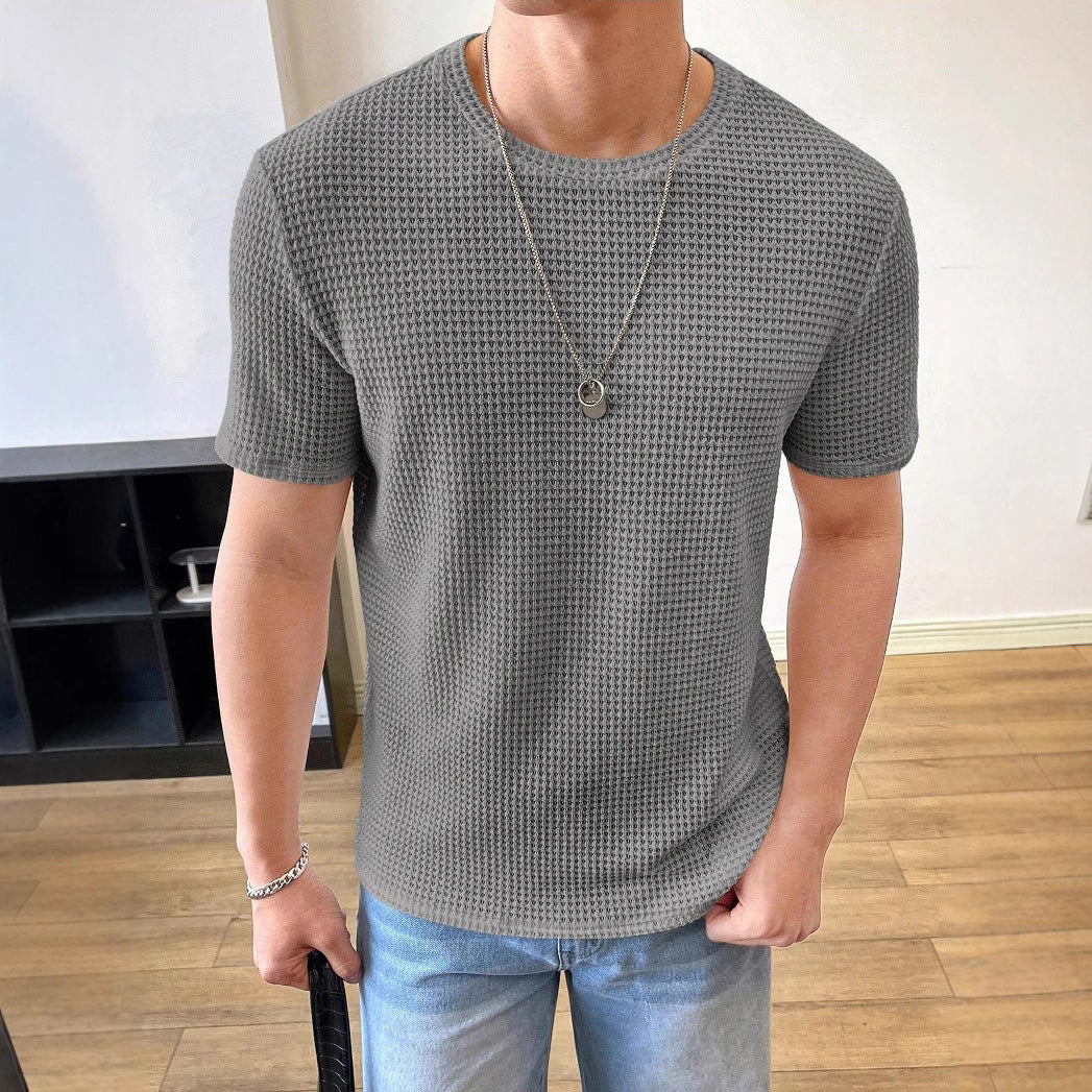 Herren T-Shirt Atmungsaktiv Sportlich Leicht