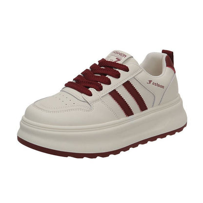 Damen Sportliche Sneaker Plateau Schuhe Atmungsaktiv