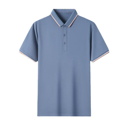 Herren Poloshirt Atmungsaktiv Modern Kontrastakzente