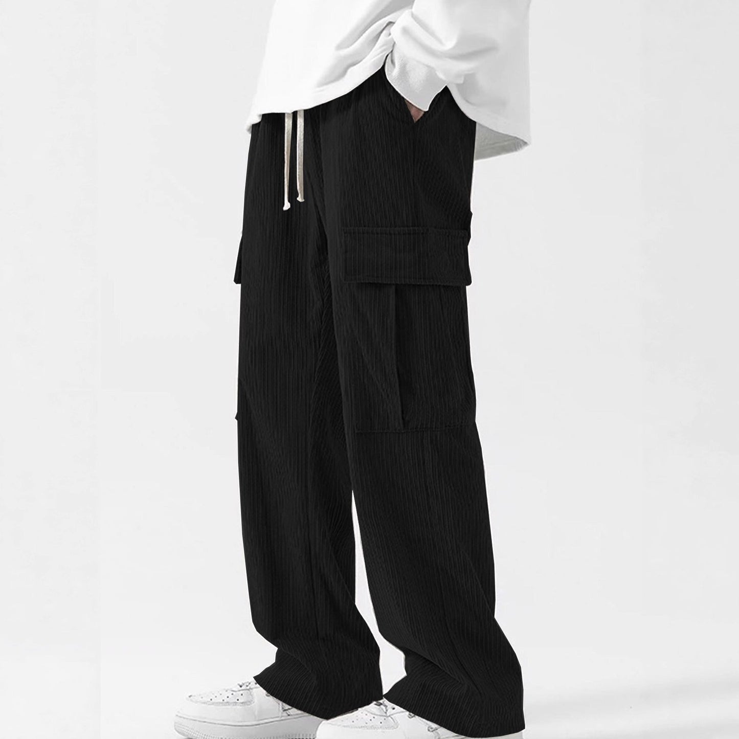 Herren Cargo-Hose Bequem Stretch