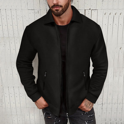 Herrenjacke Modern mit Reißverschlusstaschen Trendig