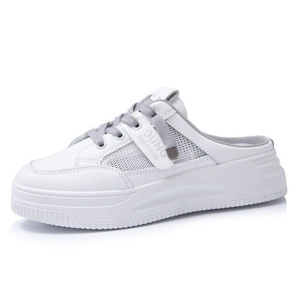 Damen Sneaker Slip-On Bequem atmungsaktiv Mesh
