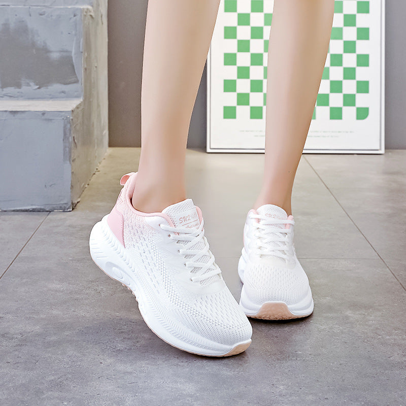 Damen Laufschuhe Atmungsaktiv Flexibel Mit Stabilisierender Sohle