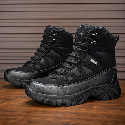Herren Wanderstiefel Robust Wasserdicht mit hohem Knöchelschutz - BerlinGlamour