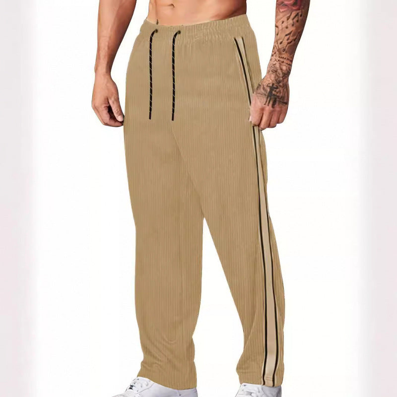 Herren Sport Hose mit Streifen Modern Freizeit - BerlinGlamour
