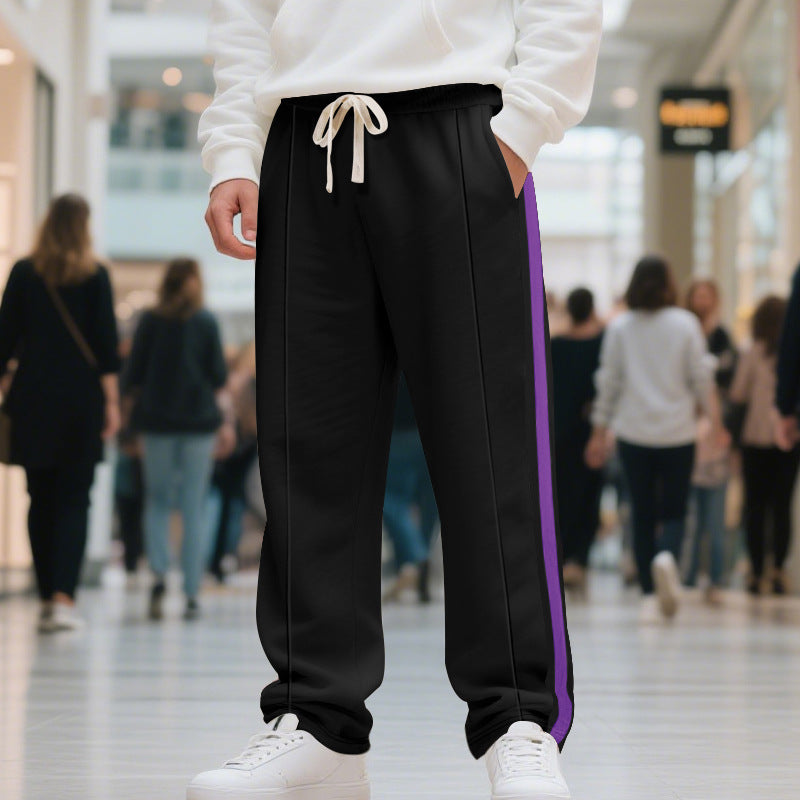 Herren Sportpants mit Kontraststreifen Modern Sportlich