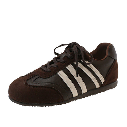 Damen Sneaker Retro Style Sportlich Heidi Schuhe